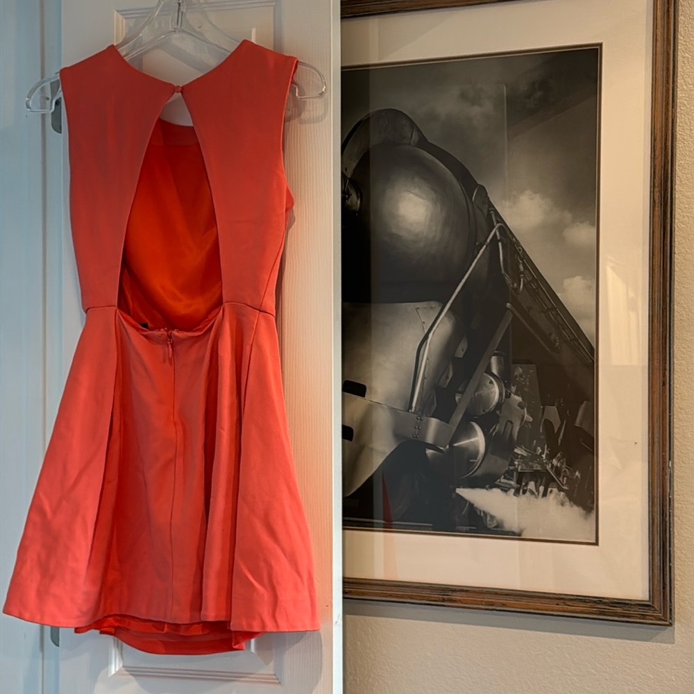 Elegant Red Sleeveless Dress